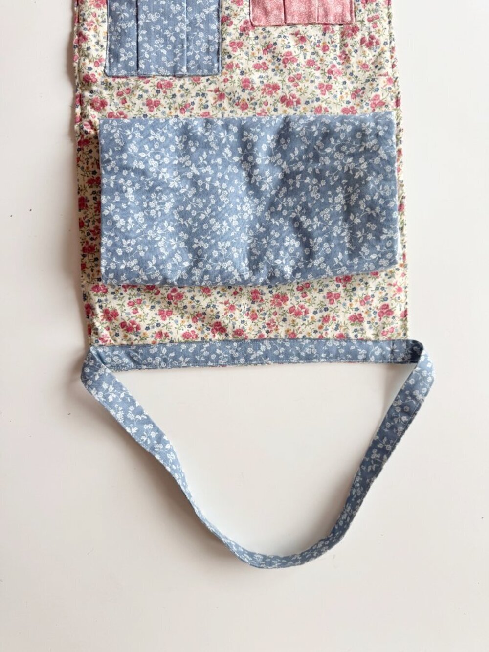 Vintage SUTTLES & SEAWINDS Floral Cottagecore Cotton Travel Toiletry Caddy - Picture 3 of 11